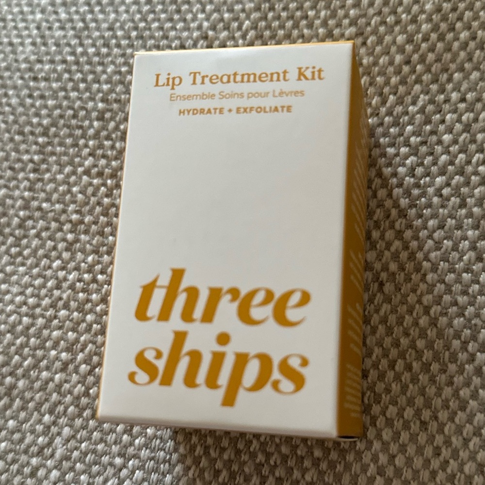 NWT three ships lip treatment kit